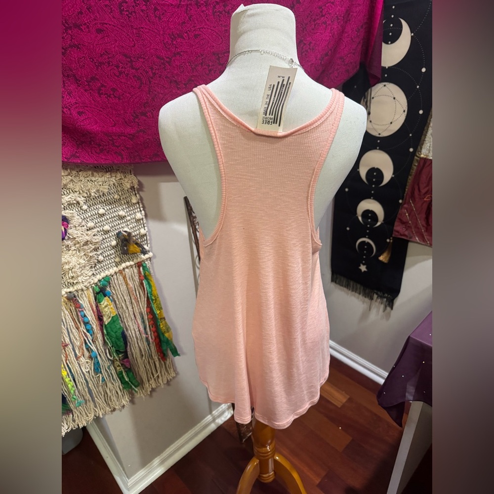 Free People Light Pink Tank Top - Picture 3 of 5